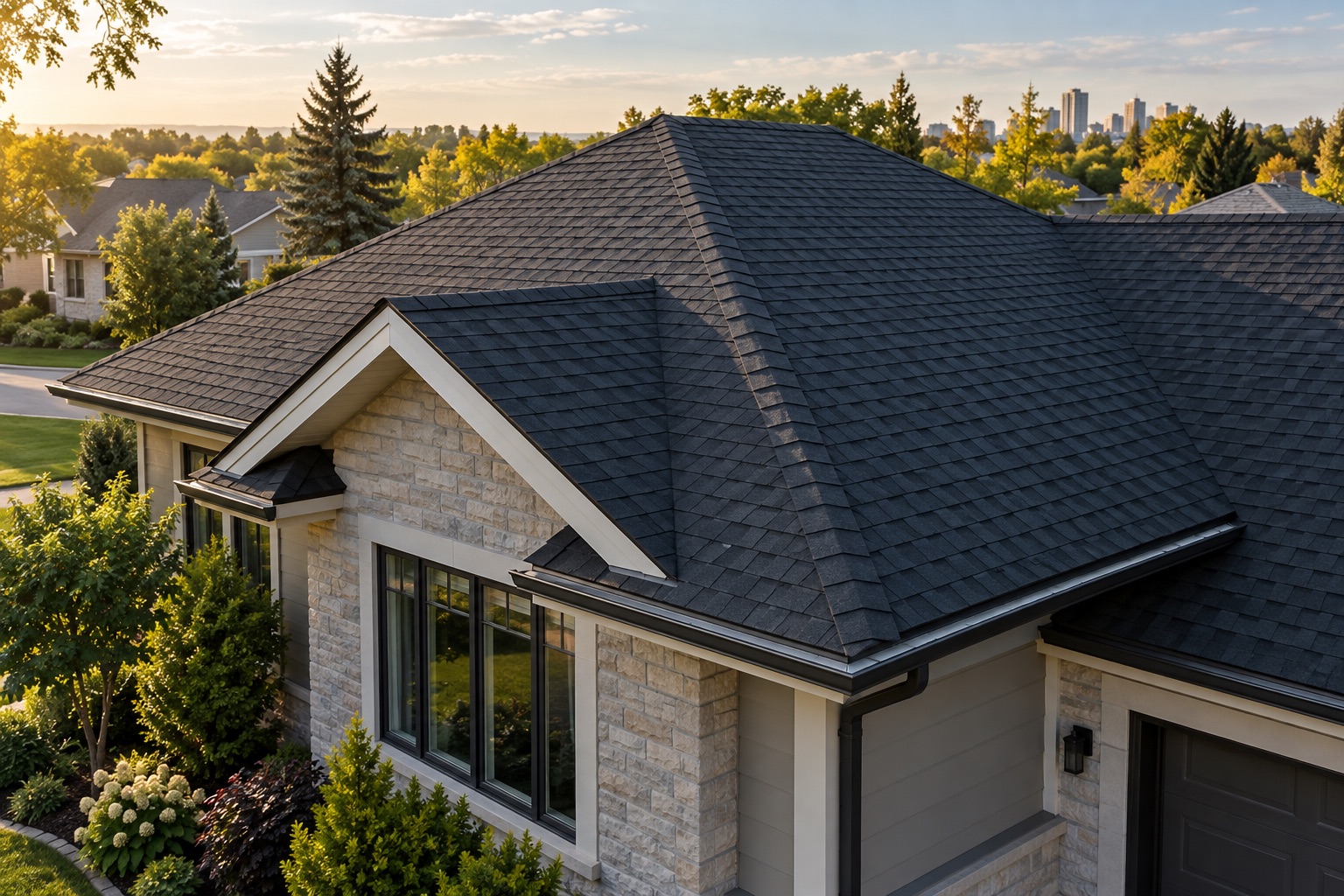 Fictional roofing project detail 2